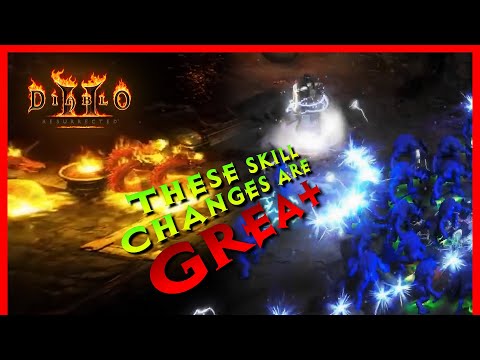 Diablo 2 Resurrected - The Best Skill Changes in 2.4 Patch, PTR