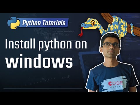 1 Install python on windows Python 3 Programming Tutorials