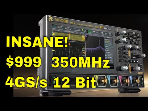 EEVblog 1717 - Rigol's INSANE New $999 350MHz Oscilloscope: TEARDOWN