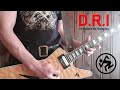 D.R.I - I'd Rather Be Sleeping │Guitar Cover