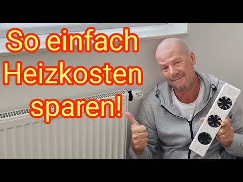 So einfach Heizkosten sparen - Heizkörper Wärmeabgabe verbessern, Heizungsventilatoren SpeedComfort