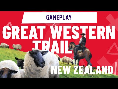 LIVE com SORTEIO DE JOGOS - Great Western Trail: New Zealand