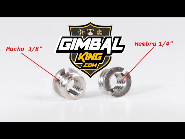 Vídeo relacionado con Lhbwhiz 2 Piezas Adaptadores de Rosca de Tornillo para cámara, Adaptador de Tornillo, Tornillo Adaptador Macho de 1/4"a 1/4", para cámara, Soporte de luz, trípode