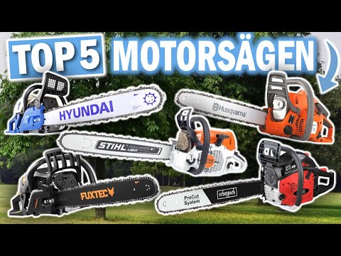 Top 5 MOTORSÄGEN 2026 | Die Besten Benzin Motorsägen aus 5 Preisklassen
