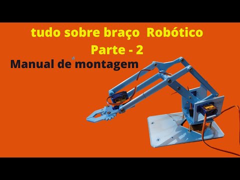 Manual de montagem - braço robótico pequeno Ripka Maker