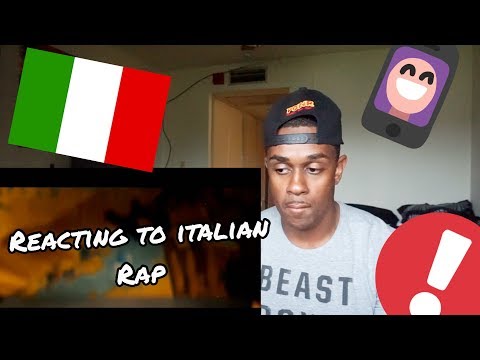 (ITALIAN RAP) DARK POLO GANG -  MAFIA REACTION