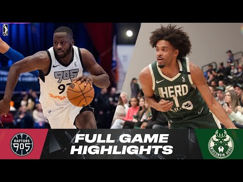 Raptors 905 vs. Wisconsin Herd - Game Highlights