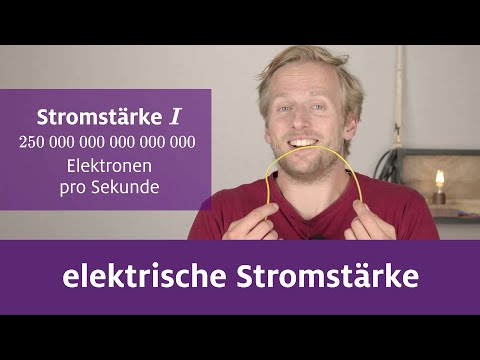 The electric current