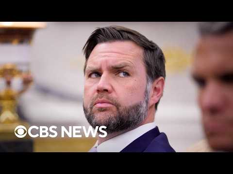 JD Vance says, "Violence will be met with violence" after Iran strikes