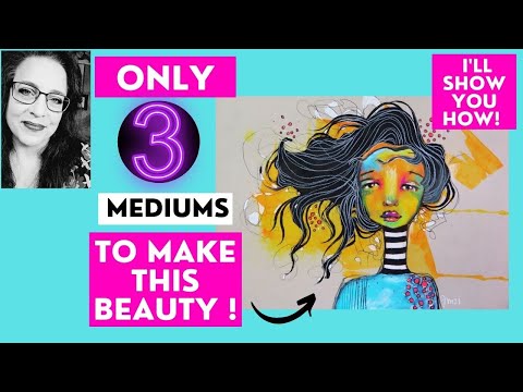 THIS WEEK'S #HOWTOTUESDAY'S LESSON IS ALL ABOUT #MIXEDMEDIA...CHARCOAL, INK & PASTEL OH MY!!