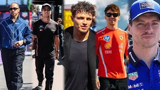 Download lagu Max Verstappen Lewis Hamilton & more F1 Drivers arrive in style in Melbourne Paddock for 1st race mp3