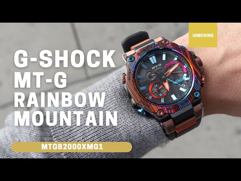G Shock Mt G Casio Rainbow Mountain Mtgb00xmg1