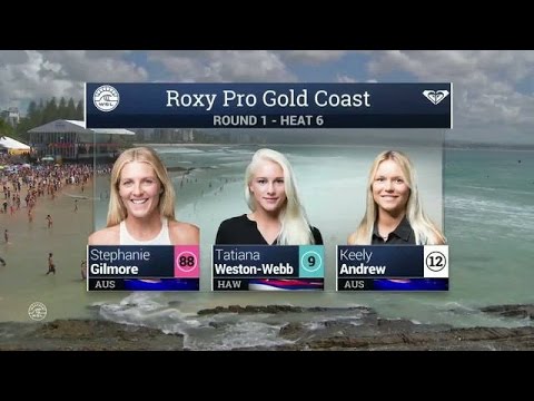 2016 Roxy Pro: Round 1, Heat 6 Video