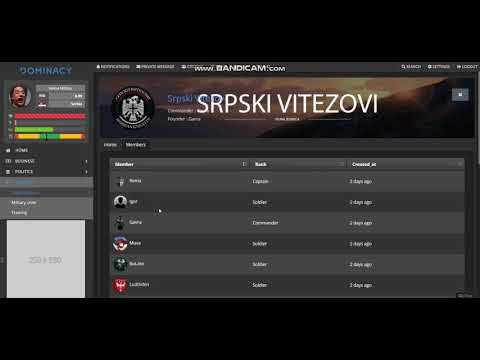 [Dominacy] 4. Vojna jedinica i trening