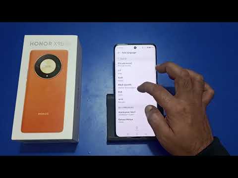 honor x9b me language kaise change Kare | how to change language in honor