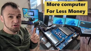 Gaming and Benchmark test Cinebench R23 FIREBAT Mini PC AMD Ryzen 5 6600H #founditonamazon