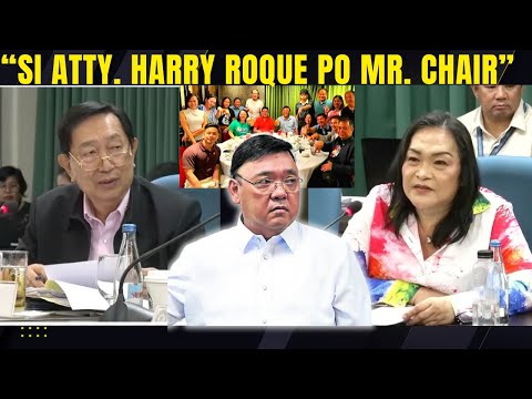 "Si Atty. Harry Roque Mr. Chair" | Pebbles Cunanan