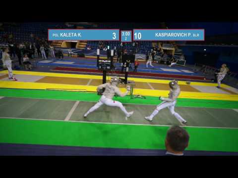 T32. KASPIAROVICH Palina (BLR) -  KALETA Karolina (POL). Sabre women.