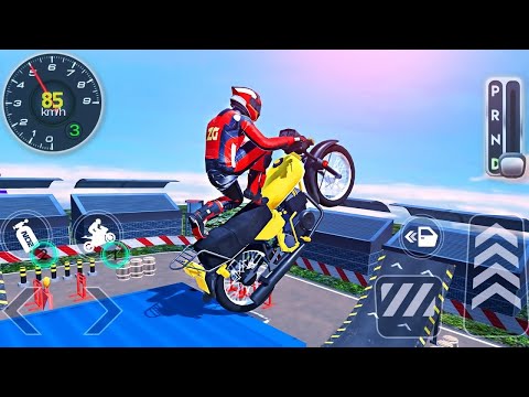 GT Moto Stunt Driving Simulator 3D - Extreme Motocross Bike Racing Tracks1 - Android GamePlay