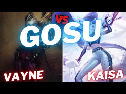 GOSU | VAYNE  VS KAISA | ADC GAMEPLAY | Patch 14.19 / Season 14 | #LeagueofLegends