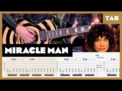 Ozzy Osbourne - Miracle Man - Guitar Tab | Lesson | Cover | Tutorial