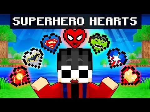 Insane Minecraft Superhero Heart Trick!