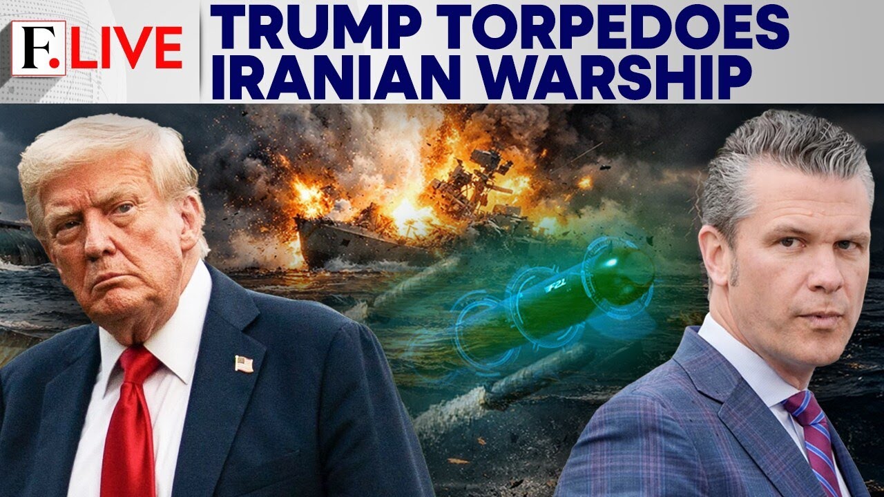 US Submarine Sinks Iranian Warship Near Sri Lanka As War With Iran Escalates | Firstpost Live