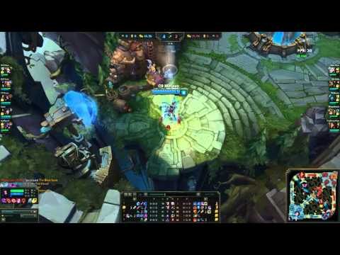 LoL: Meteos Elise vs Nidalee Jungle SEASON2016 Feb 2016