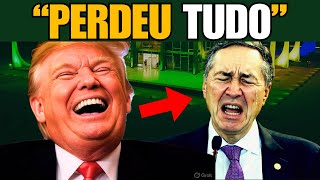 BARROSO SURTA AO SABER DA PUNIÇÃO DE TRUMP TEM MAL SÚBITO E É INTERNADO ÀS PRESSAS!
