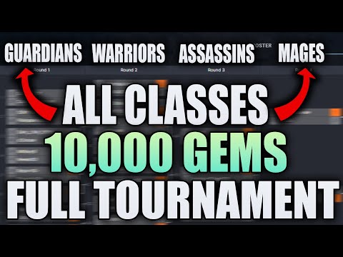 EVERY Class Rounds Duel Tournament! 10,000 GEMS FULL TOURNAMENT - Smite Tournament