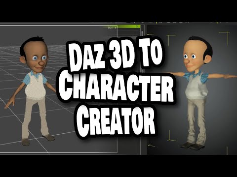 Converting Characters from Daz Studio to Character Creator