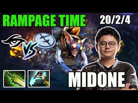 RAMPAGE TIME - Secret.Midone [Meepo] - Secret VS EG MDL Disneyland® Paris Major