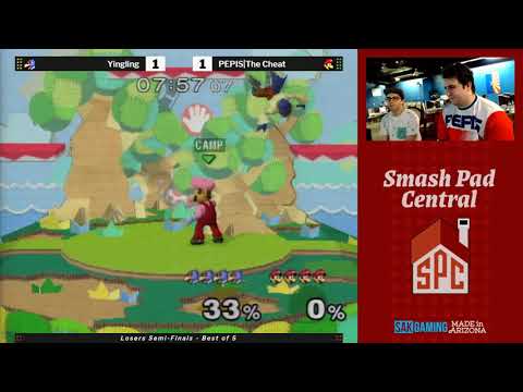SPC 130 Losers Finals - PEPIS|The Cheat (Luigi) vs Yingling (Falco)