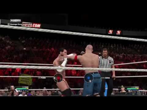 WWE 2K15: CM Punk 2K Showcase Mode Walkthrough Part 3 - Summerslam (PS4)