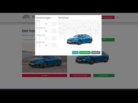 Bison 24 – 3D Fahrzeugbilder und Bild freistellen