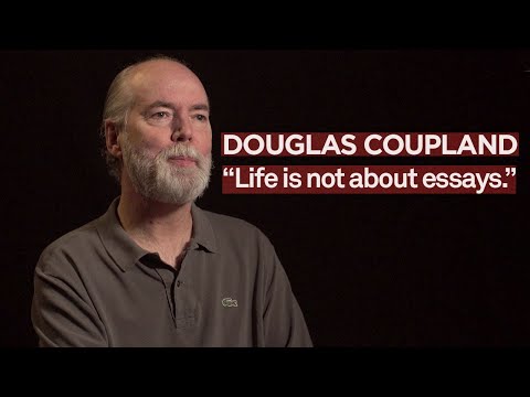 Douglas Coupland: On Writing