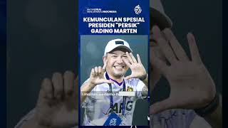 Momen Spesial Presiden Persik 'Gading Marten' di Stadion Brawijaya Kala Laga Persik Vs Persita