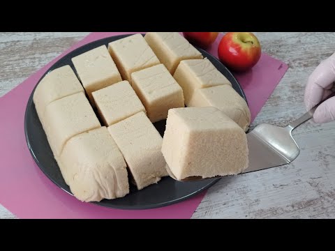 ONLY 2 ingredients! Airy APPLE dessert you eat even when losing weight! Healthy food
