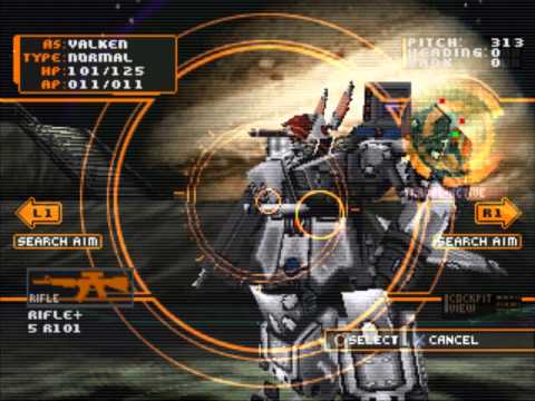 Assault Suits Valken Playstation 2