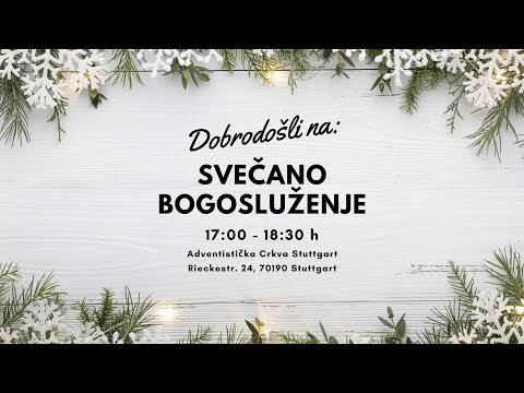 Svečano završno bogosluženje - 31 12 2020 - Jovica Stojkovic