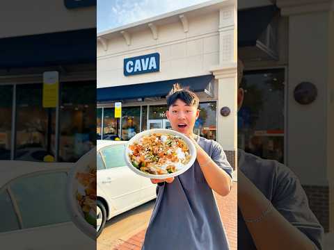 Cava VS Chipotle #foodnoob #thefoodnoob #chipotle #cava