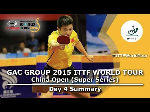 2015 ITTF China Open Day 4 Summary