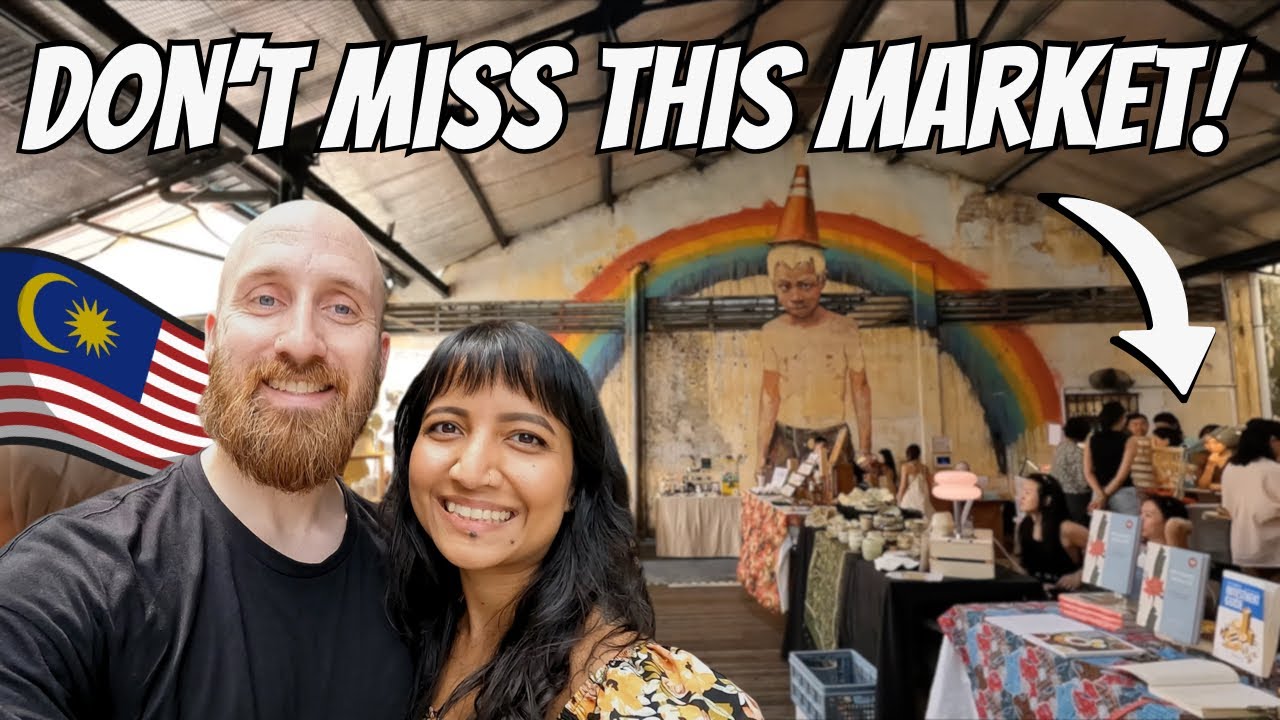 Join a dynamic duo as they delve into the artistic wonders of Hin Bus Depot Art Centre in this captivating video.