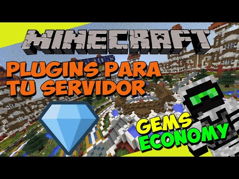 PLUGINS for your Minecraft SERVER - GEMSECONOMY (Multiple Savings!)
