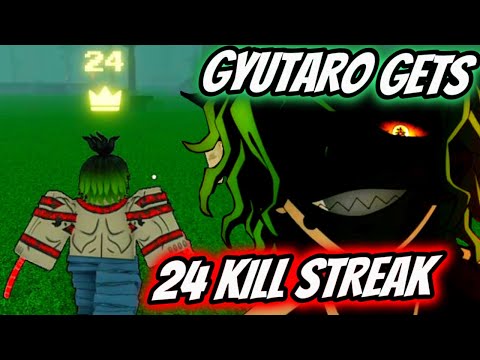 GYUTARO GETS 24 KILL STREAK | Rogue Demon