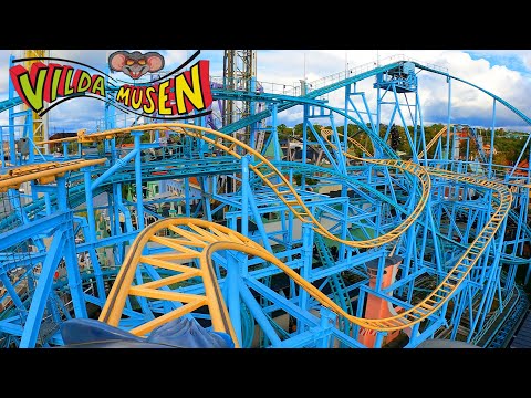 Vilda Musen 4K Front Seat POV - Gröna Lund