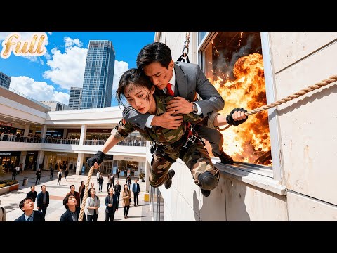 Mall Explosion! Retired Soldier Girl Save A Fainted Man Dumped In Fire! Unaware He’s CEO & Love Her!