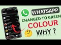 iPhone WhatsApp Green color Change | WhatsApp Green Color Texts and Links Changed, Why?