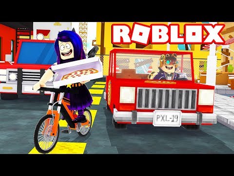 PORTO I MIEI AMICI A LAVORARE IN PIZZERIA SU ROBLOX!!!