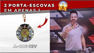 Novo A-006-12V! *2 porta-escovas em apenas 1!*